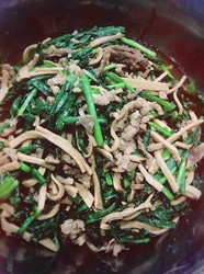 韭菜百叶肉丝