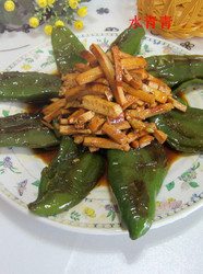 煎辣椒烧豆腐丝