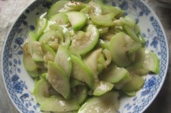 清炒蒲瓜