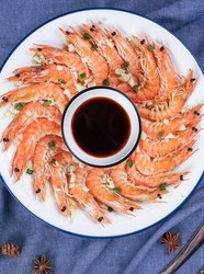 清蒸基围虾