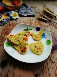 苦瓜蛋饼