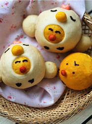 小鸡吉祥面包