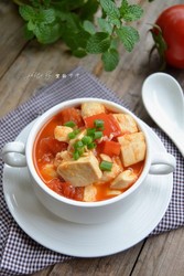 西红柿豆腐