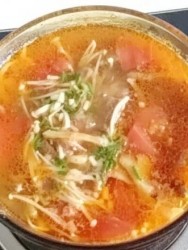菌菇番茄猪肝汤