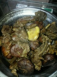 栗子炆鸭肉