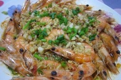 蒜蓉清蒸虾