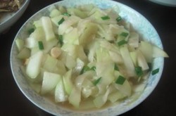 清炒蒲瓜