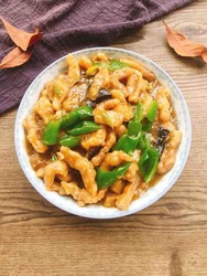 茄子熘肉段