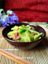 尖椒苦瓜肉片
