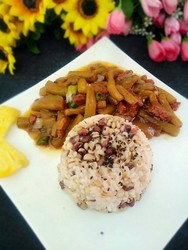腊肠鱼香茄子