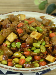 毛豆炸酱