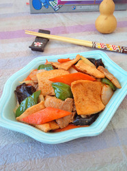 干锅千页豆腐
