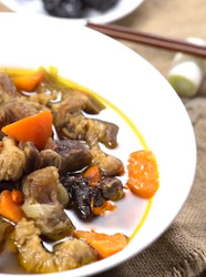 西梅花雕酒炖牛腩