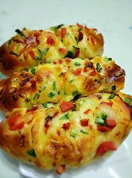 香葱火腿芝士面包