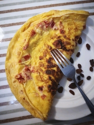 番茄鸡蛋饼