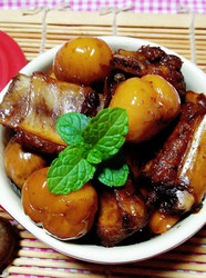 排骨烧板栗