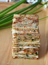 小葱肉饼