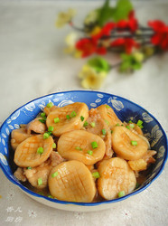 蚝油杏鲍菇炒肉片
