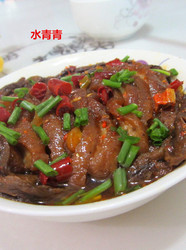 干茄子蒸酥皮肉