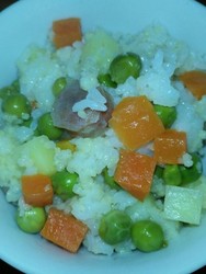 香肠蔬菜饭