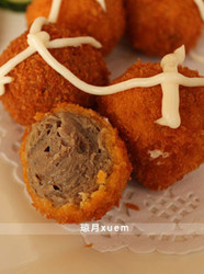 黄金牛肉丸