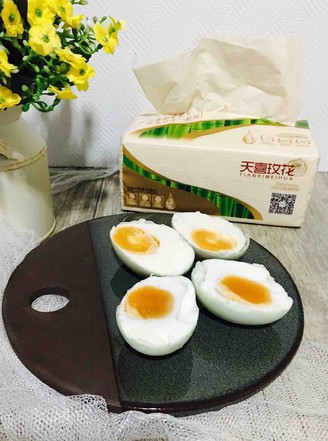 无水煮咸鸭蛋