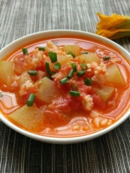 番茄虾仁汤