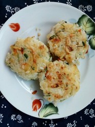 土豆红萝卜米饼