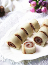 年糕豆沙卷