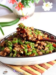 尖椒牛肉末