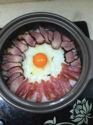 广式腊味煲仔饭