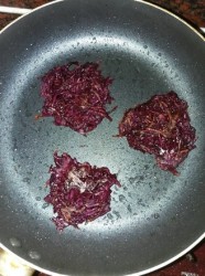 紫薯丝饼