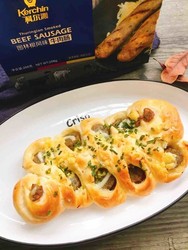 牛肉香肠面包