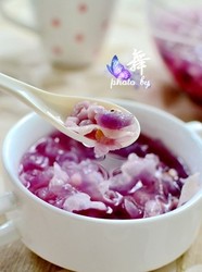 紫薯薏米银耳羹