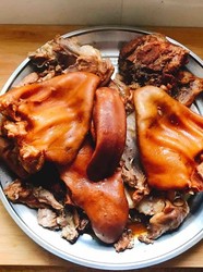 卤猪头肉