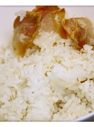 大骨汤蒸米饭