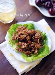 牙签羊肉串