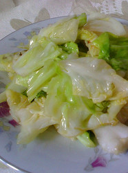 清炒圆白菜