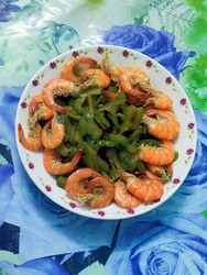 照烧虾炒苦瓜
