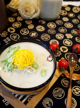 小清新的豆浆凉面