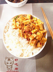 麻婆豆腐饭