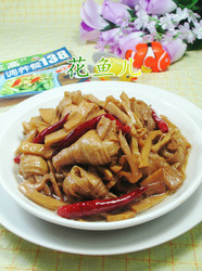 水笋烧豆结