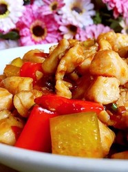 双椒鸡丁