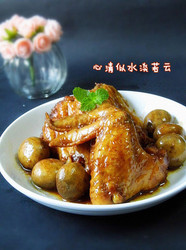 台式三杯蘑菇鸡翅