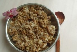 蒸猪肉马蹄饼