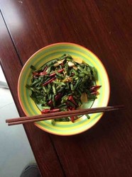 油爆豇豆