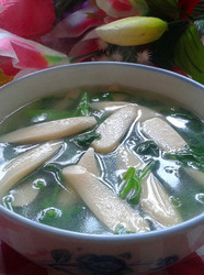 菠菜火腿汤