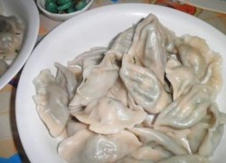 韭菜鸡蛋馅饺子