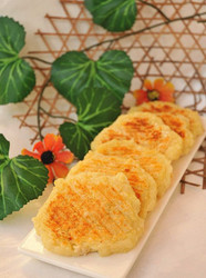 土豆山药肉饼