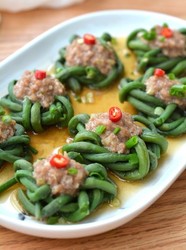 豇豆酿肉